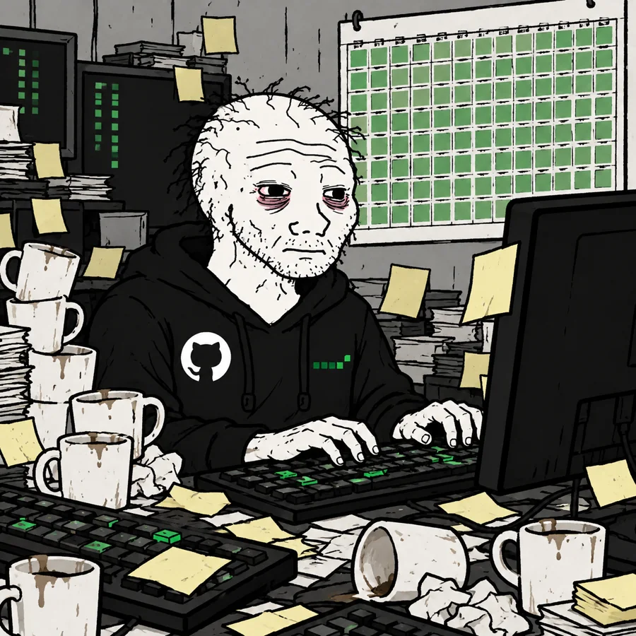 Gitcel making endless daily commits