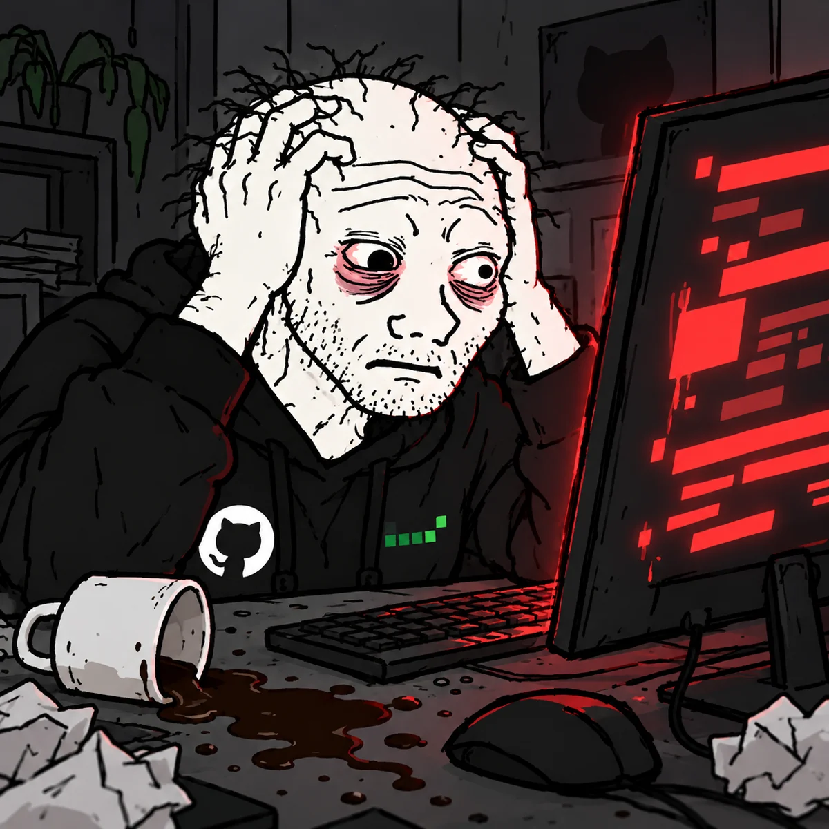 Gitcel panicking during a failed production deployment
